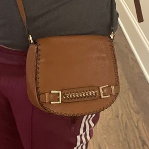 DVF Diane Von Furstenberg LEATHER CROSSBODY BAG